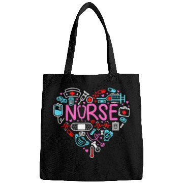 Discover nurses love nursing student rn life thank you Bags