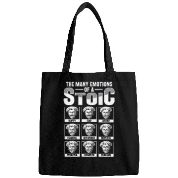 Discover Stoic Philosopher Marcus Aurelius Art for Philosophy Student Bags
