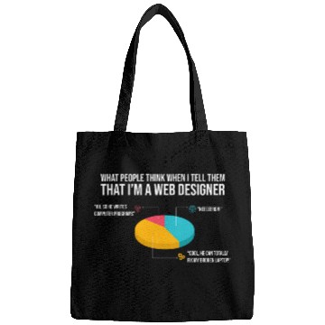 Discover Website Programmer Funny Web Designer Web Developer Bags