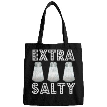Discover Funny Chef Cooking Extra Salty Culinary Student Bags