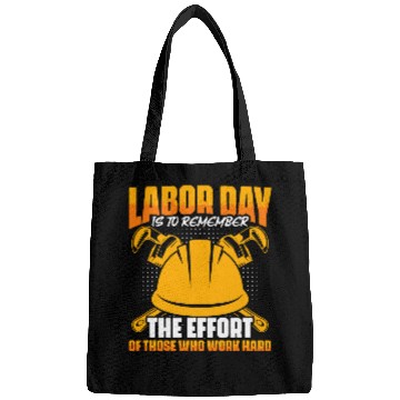 Discover Workers Patriotic Laborer Happy Labor Day Bags