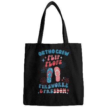 Discover Ortho Crew Orthopedic nurses July 4th Memorial Veterans Day Bags