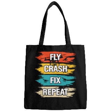 Discover Fly Crash Fix Repeat Bags