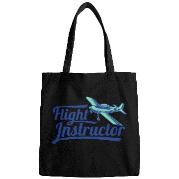 Discover Flight Instructor Pilot Trainer CFI Aviation Enthusiasts Bags