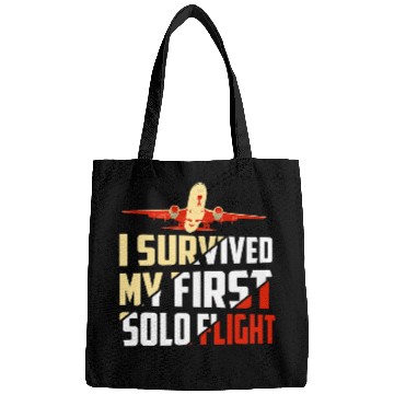 Discover I Survived My First Solo Flight Aviation Bags