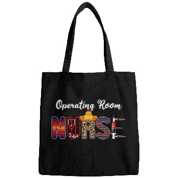 Discover OR Operating Room nurses Cinco de Mayo Stethoscope RN Mexican Bags
