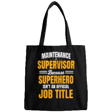 Discover Maintenance Supervisor Boss Manager Coordinator Facilitator Bags