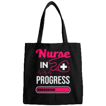 Discover nurses In Progress Funny Graduation Gift For Nursing Student Bags