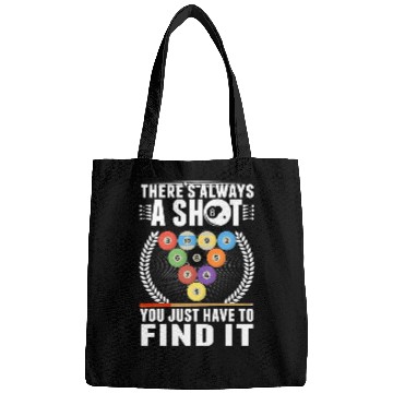 Discover Funny Billiard Strategy Joke Cue Snooker Pool Player Bags