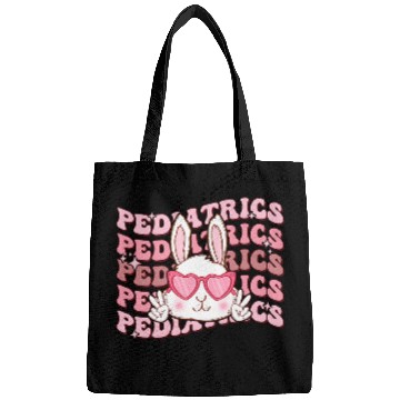 Discover Groovy Pediatrics Bunny Easter PEDS nurses Crew Easter Day Bags
