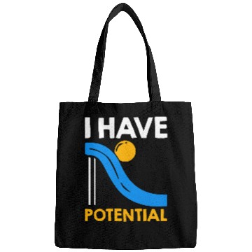 Discover I Have Potential Physics Lovers Physicist Quote Physics Bags