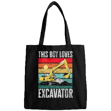Discover Excavator Construction This Boy loves Excavator 1 Bags