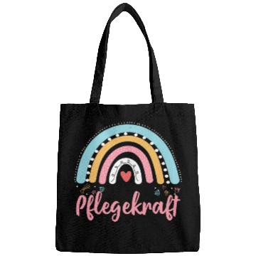 Discover nurses Rainbow Elderly Care Saying Bags