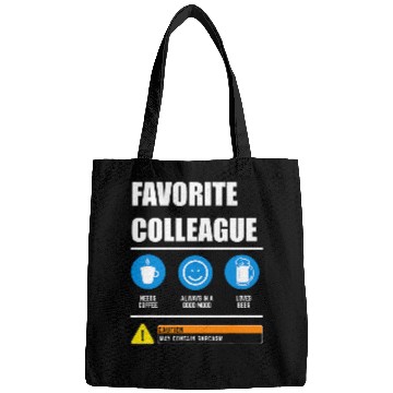 Discover Favorite colleague safety instructions for workmate Bags