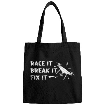 Discover Race It Break It Fix It Custom Build Drone Quadcopter Pilot Bags