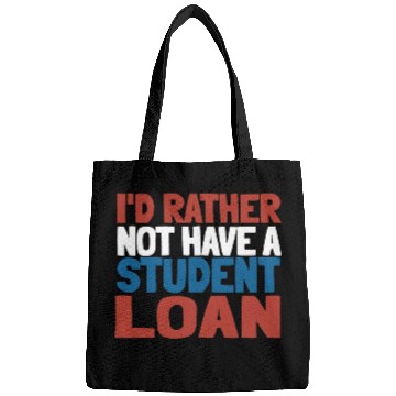 Discover Funny Debt Education Student Loan Bags