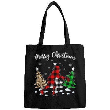 Discover Funny Leopard buffalo plaids Rugby Player Christmas Pajama Bags