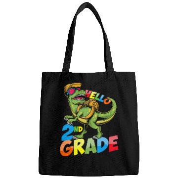 Discover Funny Dinosaur 2nd Grade StudentTeacher Back to School Bags