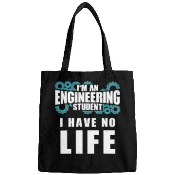 Discover Funny Engineering Student Proud Engineer School Graduation Bags