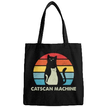 Discover CATscan Machine Cat Lover Funny Kitten Humor 4 Bags