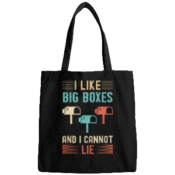 Discover I Like Big Boxes And I Cannot Lie Mailbox Postal Carrier 3 Bags