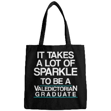 Discover Valedictorian Graduate Class Pride Funny Graduation 1 Bags