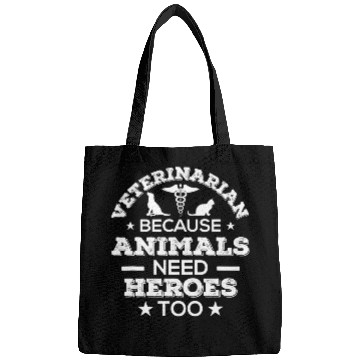 Discover Vet Tech Gift Animals Need Heroes Veterinarian Bags