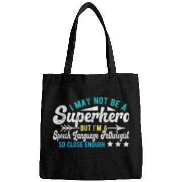Discover Superhero Speech Language Pathologist SLP Bags