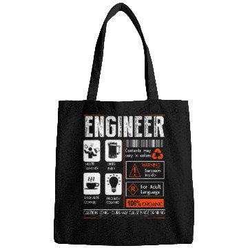 Discover Funny Engineer Engineering Student Bags