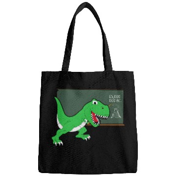 Discover Funny Dinosaur Teacher Cool Professor Dino Teaching Bags