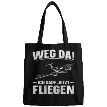 Discover Ich kann Fliegen flight ticket pilot pass Bags