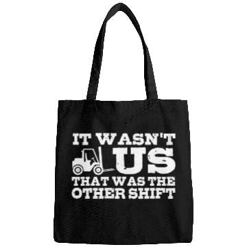 Discover Funny Forklift Driver Warehouse Worker Forklift Operator Bags