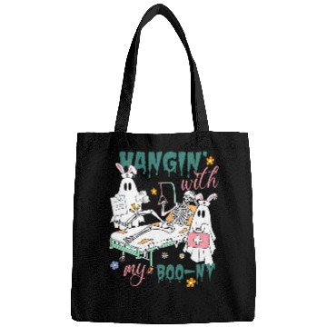 Discover Happy Easter Day Spooky Skeletal Bones Orthopedic nurses Bags