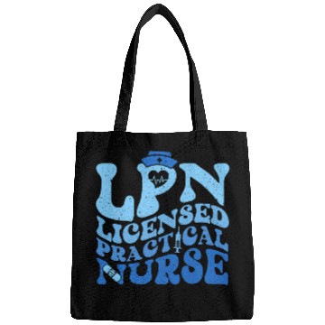 Discover LPN Licensed Practical nurses Nursing Student Graduation Bags