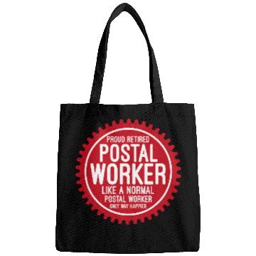 Discover Proud Retired Postal Worker Bags