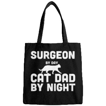 Discover Surgeon By Day Cat Dad By Night Bags