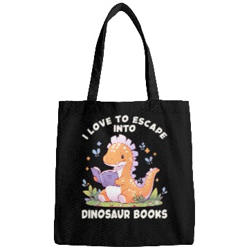 Discover Dino Book Reading Dinosaur Reading Lovers Dinosaur Book Bags