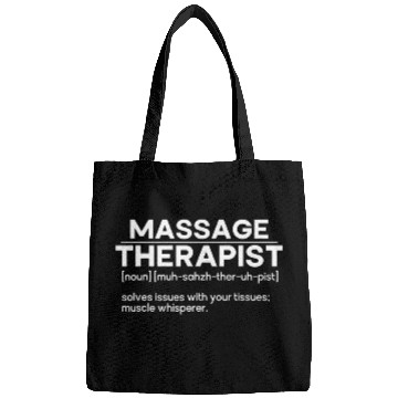 Discover Massage Therapist Definition Therapy Masseuse Appreciation Bags