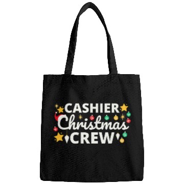 Discover Cashier Christmas Crew Retail Worker Bags