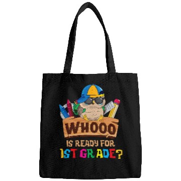 Discover Whooo Is Ready For 1st Grade Owl Back To School First Day Bags