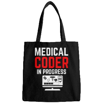 Discover medicals Coder medicals School Student Soon To Be Coder Crew Bags