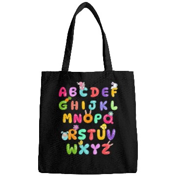 Discover Happy Easter Day Alphabet ABCs Teacher student Bags