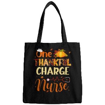 Discover nurses Thanksgiving Day One Thankful Charge nurses Pumpkin Bags
