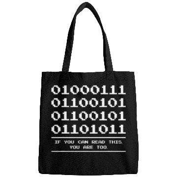 Discover If You Can Read This You Are Too Programmer Coder Bags