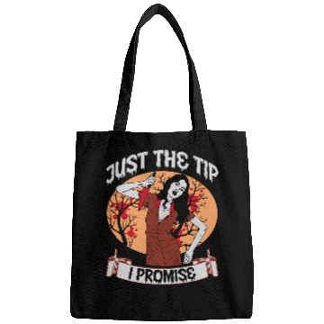 Discover Funny Halloween Zombie nurses Just The Tip Bags