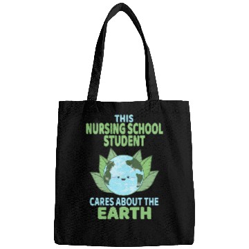 Discover Nursing School Student Earth Day Environmental Awareness Bags