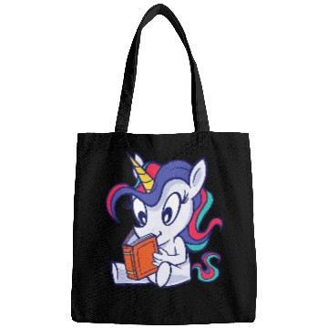 Discover Funny Reading Lover Quotes Cute Book Lover Unicorns Bags