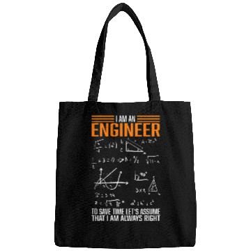 Discover Funny Graduation Mathematik Engineer Student Bags