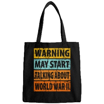 Discover May Start Talking About World 2 Teacher White Elephant Bags