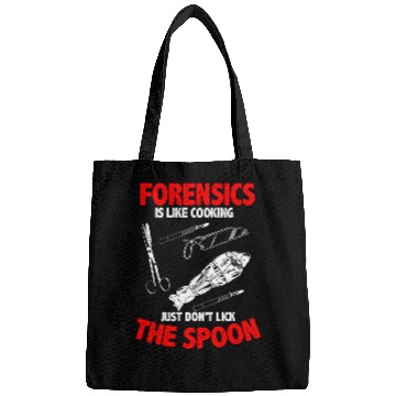 Discover Funny Forensic Scientist Autopsy Cooking Dont Lick Spoon Bags